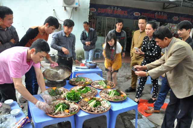 các món ăn từ lợn rừng